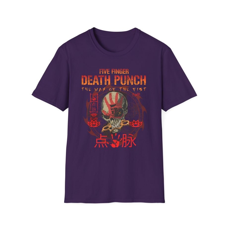 Five Finger Death Punch the Way of the Fist Anniversary  Unisex Softstyle T-Shirt
