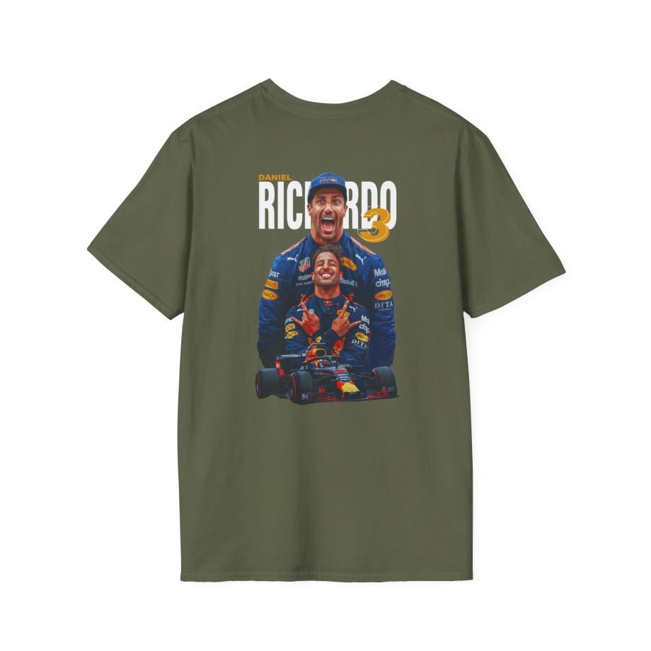 F1 Daniel Ricciardo DR3 Unisex Softstyle T-Shirt