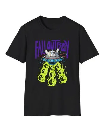 Fall Out Boy UFO So Much For Stardust Tour Unisex Softstyle T-Shirt