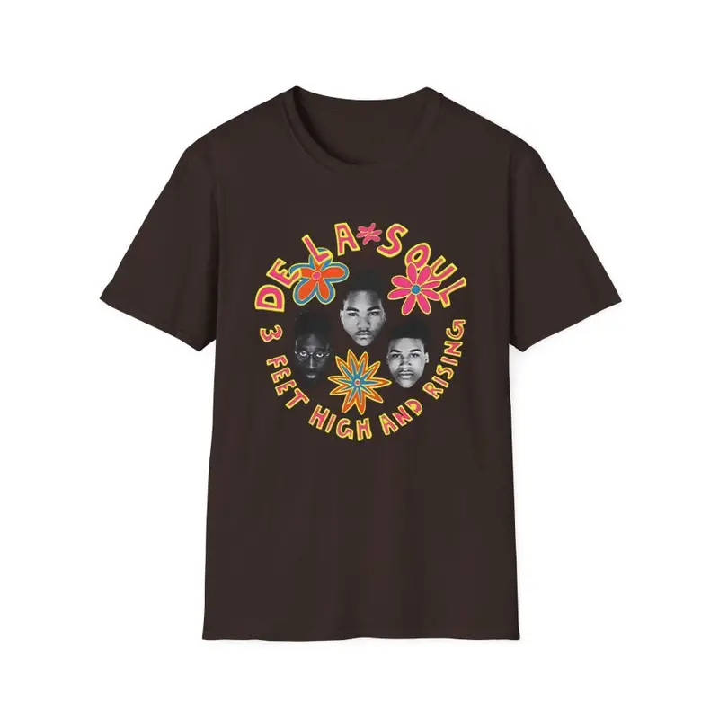 De La Soul 3 Feet High and Rising Unisex Softstyle T-Shirt