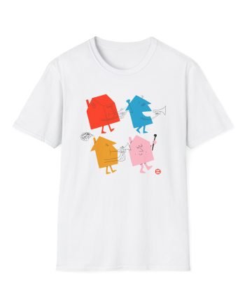 Hslot 4 Houses Unisex Softstyle T-Shirt
