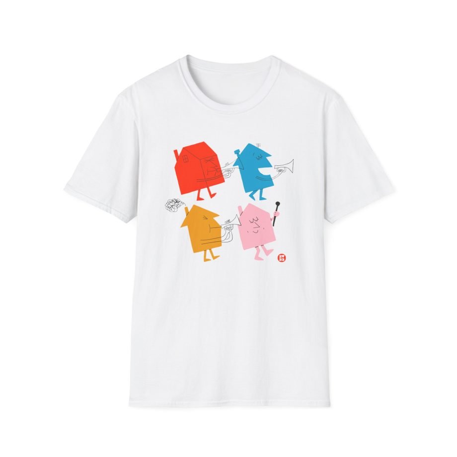 Hslot 4 Houses Unisex Softstyle T-Shirt