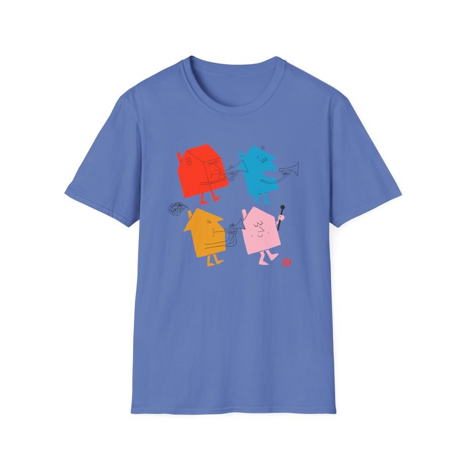 Hslot 4 Houses Unisex Softstyle T-Shirt