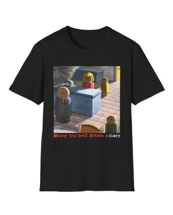 Sunny Day Real Estate Diary Lp Square Cover Unisex Softstyle T-Shirt