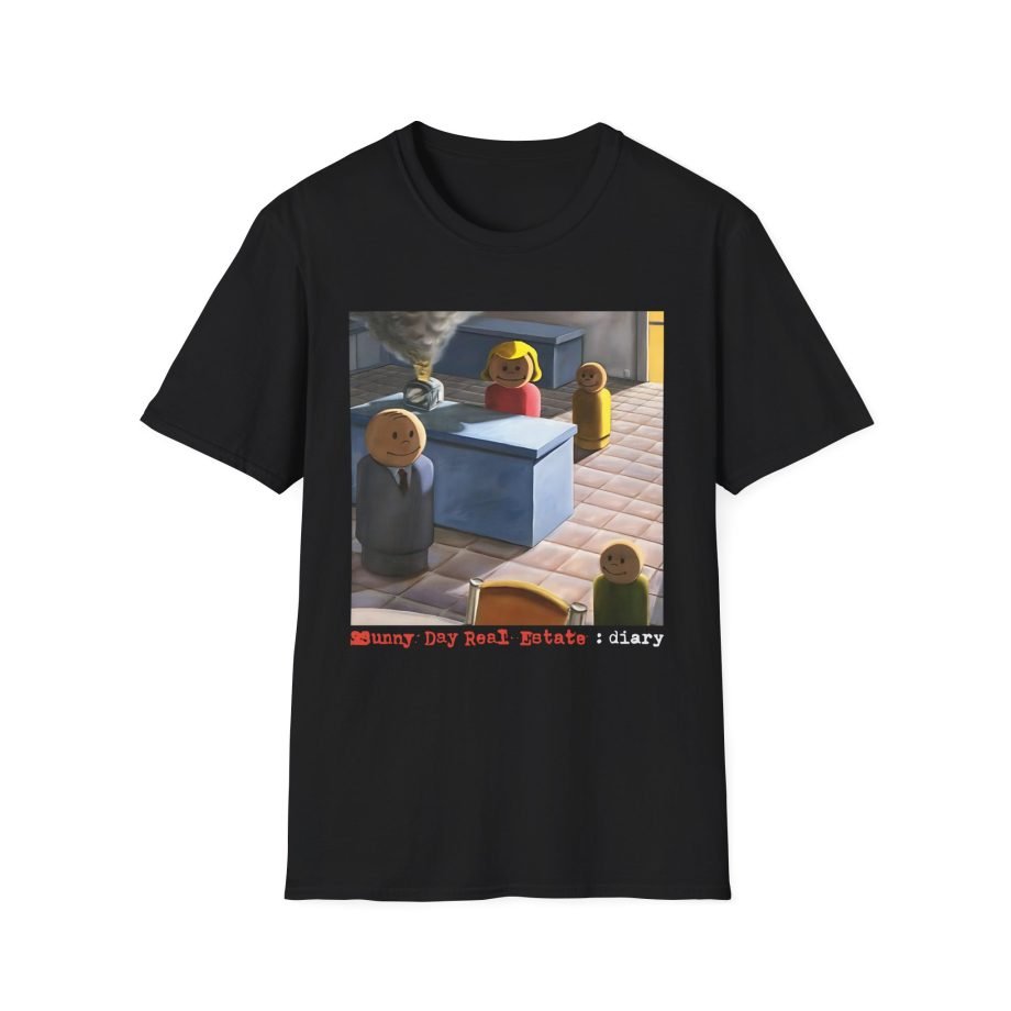 Sunny Day Real Estate Diary Lp Square Cover Unisex Softstyle T-Shirt