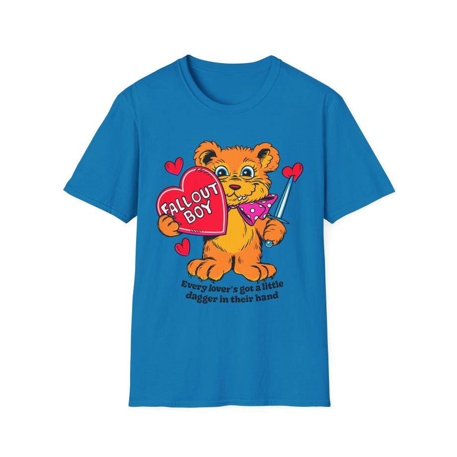 Fall Out Boy Dagger Teddy Unisex Softstyle T-Shirt