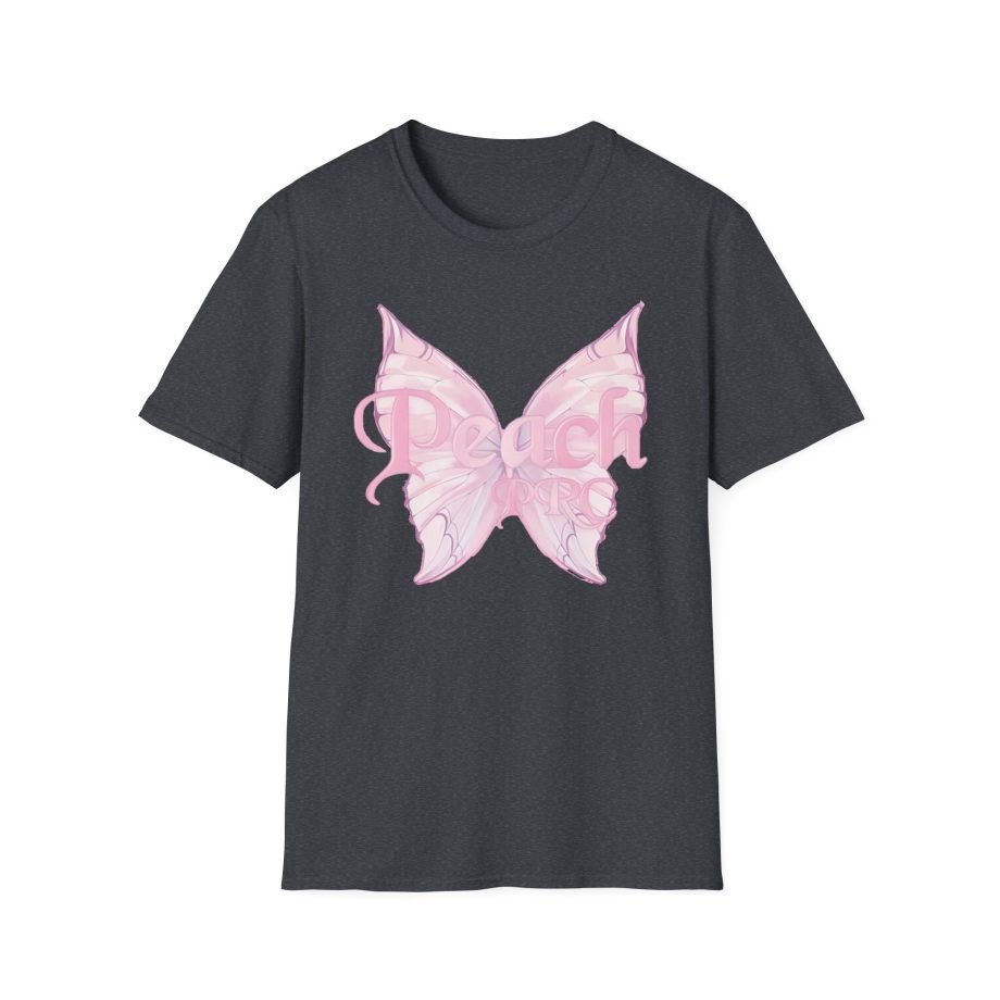 Peach Prc Butterfly Unisex Softstyle T-Shirt