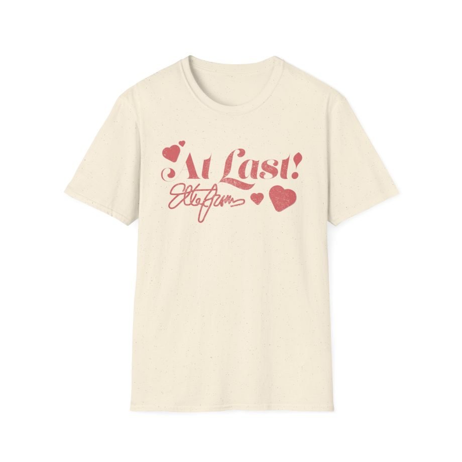 Etta James at Last Hearts Unisex Softstyle T-Shirt