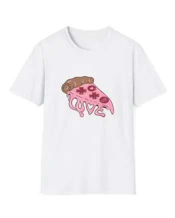 Rosanna Pansino Pizza My Heart Unisex Softstyle T-Shirt