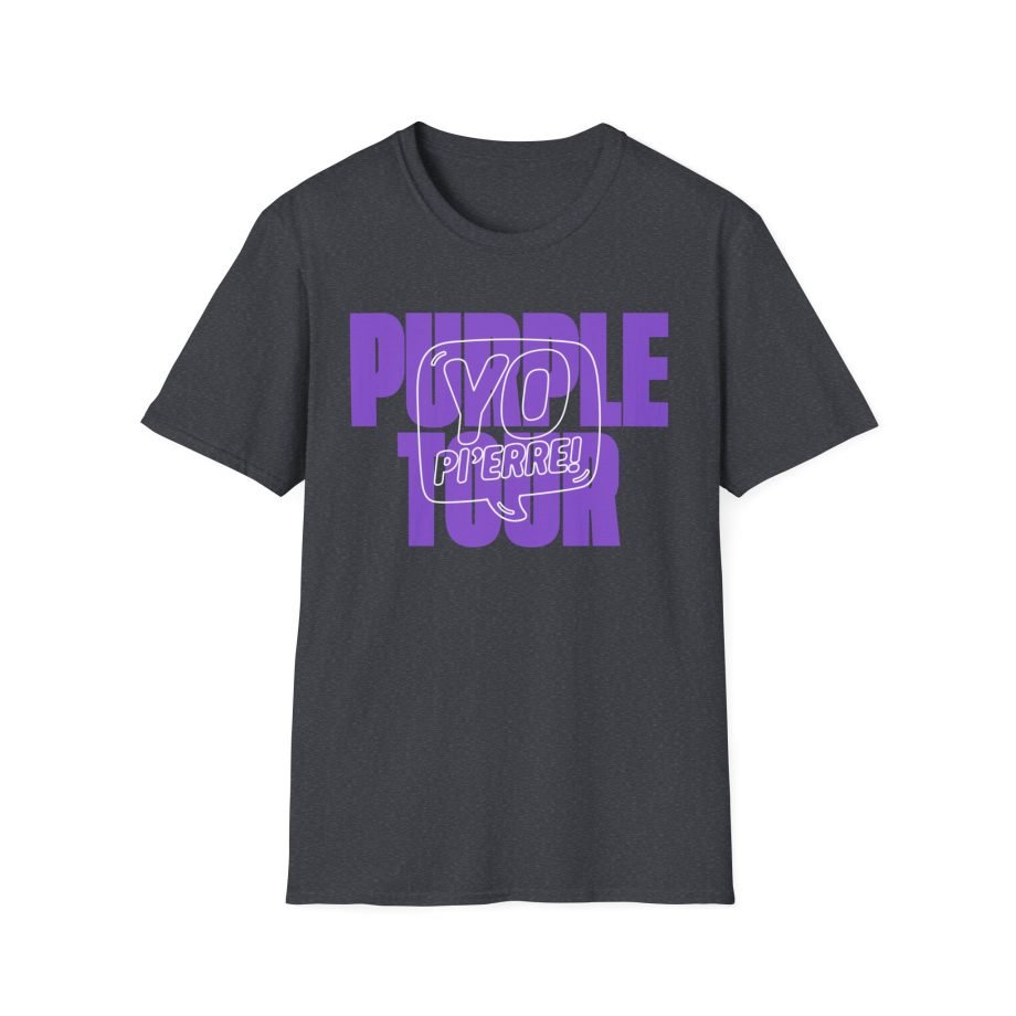 P B Purple Tour Unisex Softstyle T-Shirt