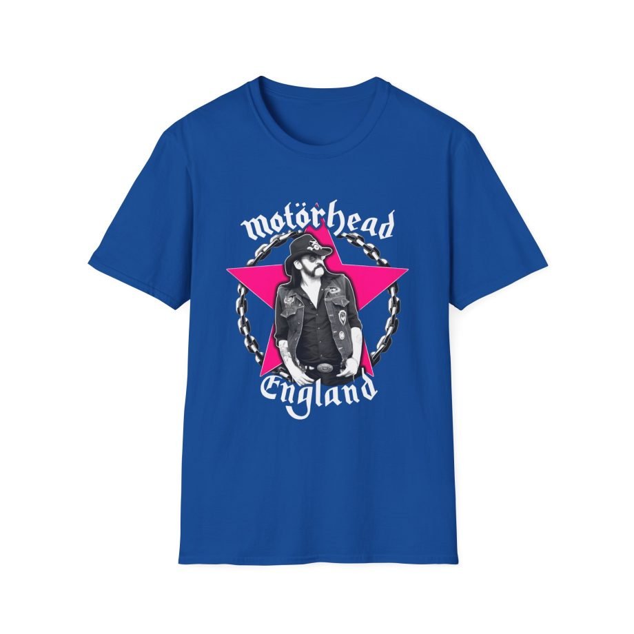 Motorhead Lemmy Star Unisex Softstyle T-Shirt