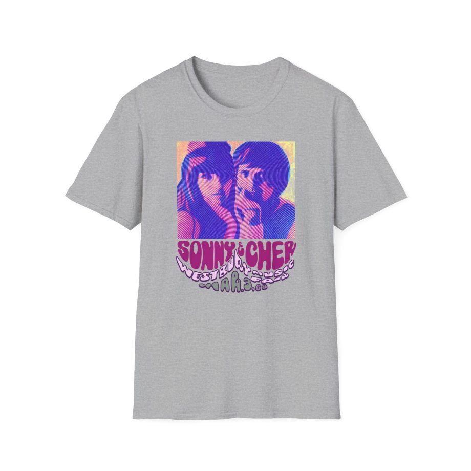 Sonny & Cher Westbury Music Fair Unisex Softstyle T-Shirt