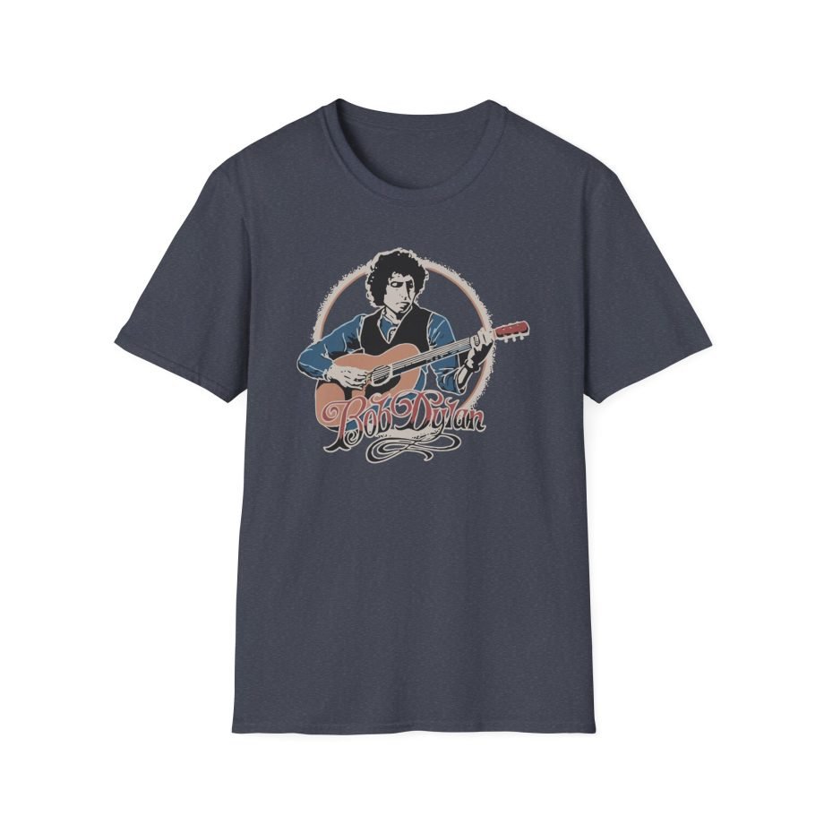 Bob Dylan Acoustic Unisex Softstyle T-Shirt
