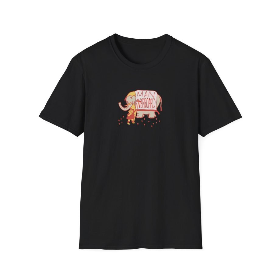Man Overboard Elephant Unisex Softstyle T-Shirt