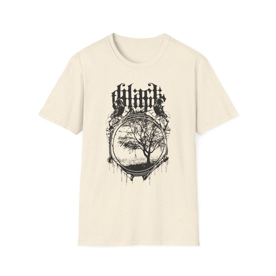 Black Tongue Murder Of Crows Unisex Softstyle T-Shirt