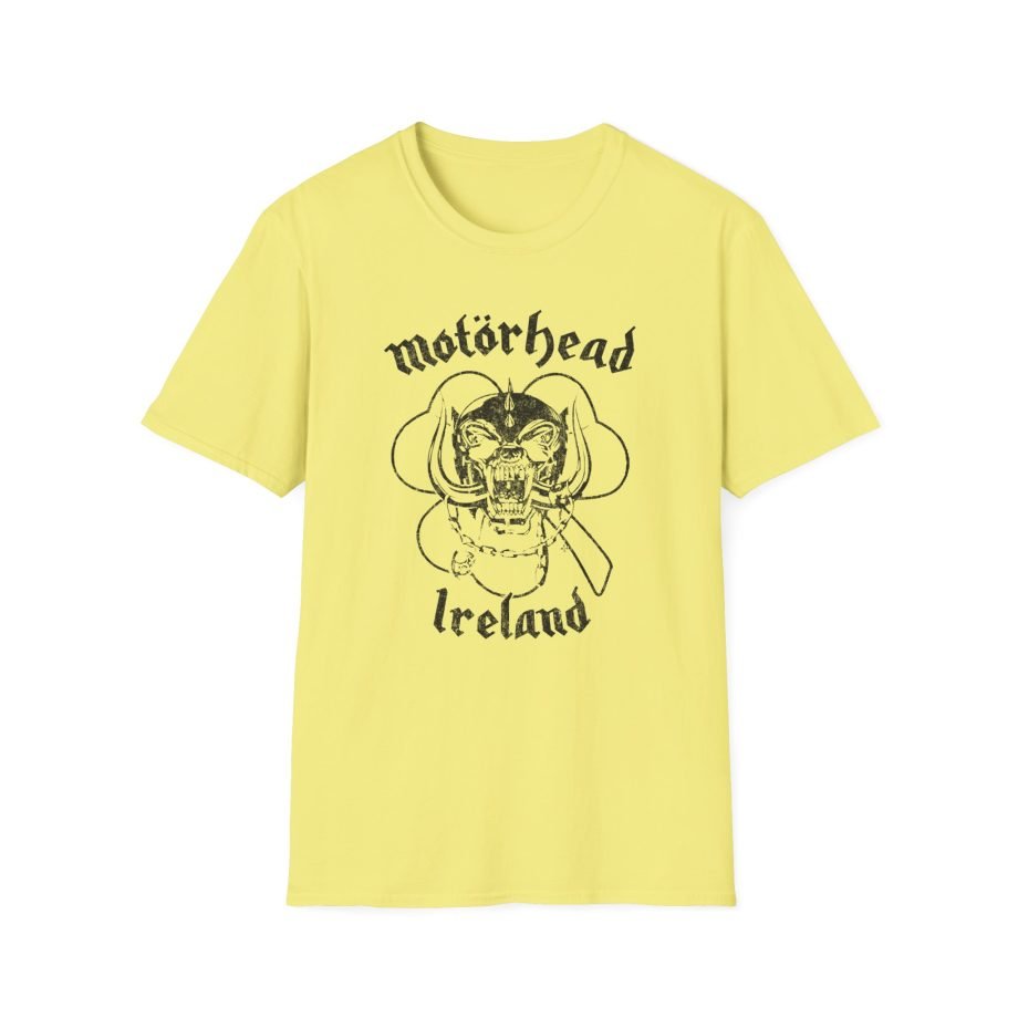 Motorhead Warpig Shamrock Unisex Softstyle T-Shirt