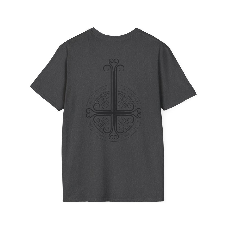 Mercyful Fate Black on Black Cross Unisex Softstyle T-Shirt