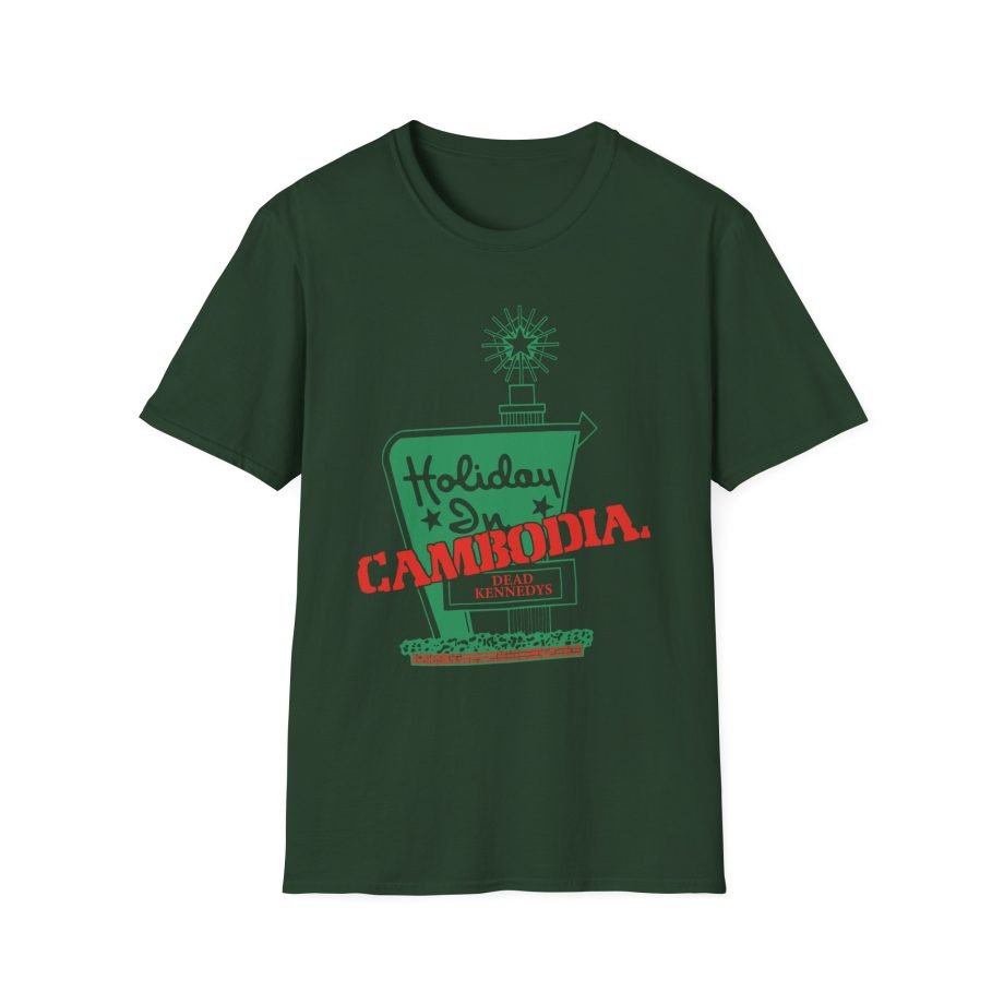 Dead Kennedys Holiday In Cambodia Banana Unisex Softstyle T-Shirt