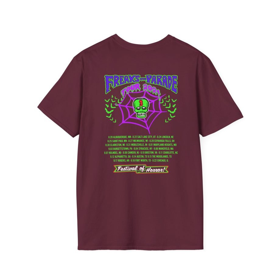 Rob Zombie Festival of Horror Itin Unisex Softstyle T-Shirt