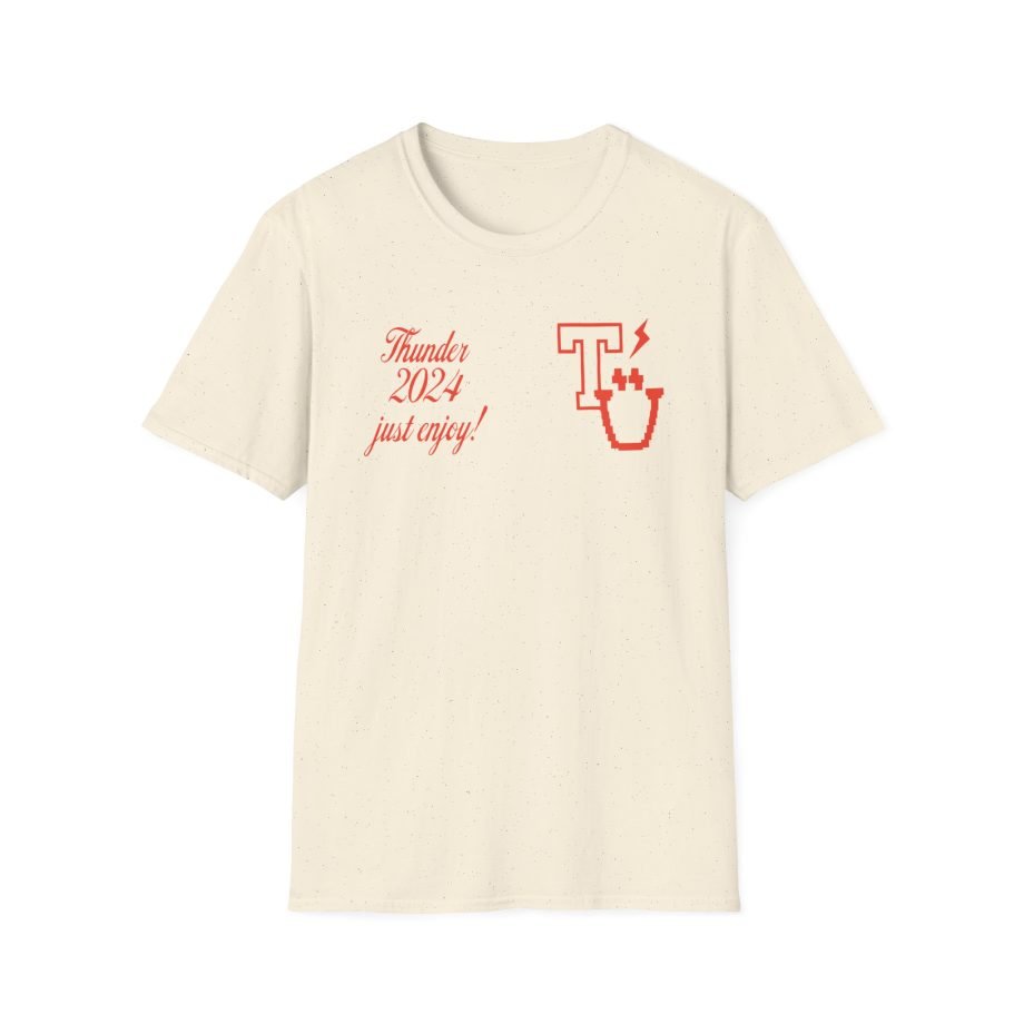 Ateez Thunder Pigment Unisex Softstyle T-Shirt