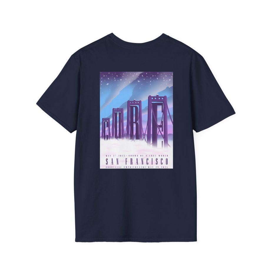 The Cure San Francisco Night 1 Event Unisex Softstyle T-Shirt