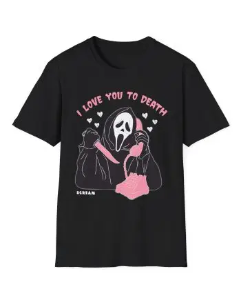 Ghostface Love You To Death Unisex Softstyle T-Shirt