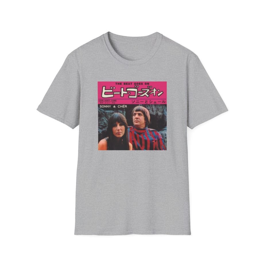 Sonny & Cher the Beat Goes on Japan Unisex Softstyle T-Shirt