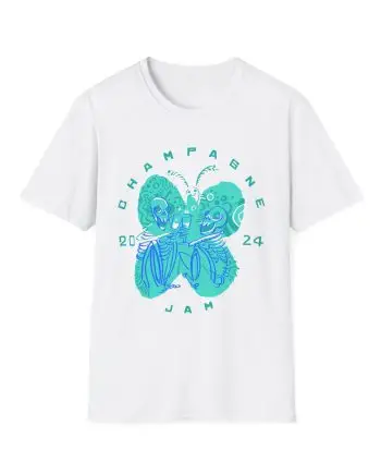 The Front Bottoms Champagne Jam 2024 Unisex Softstyle T-Shirt