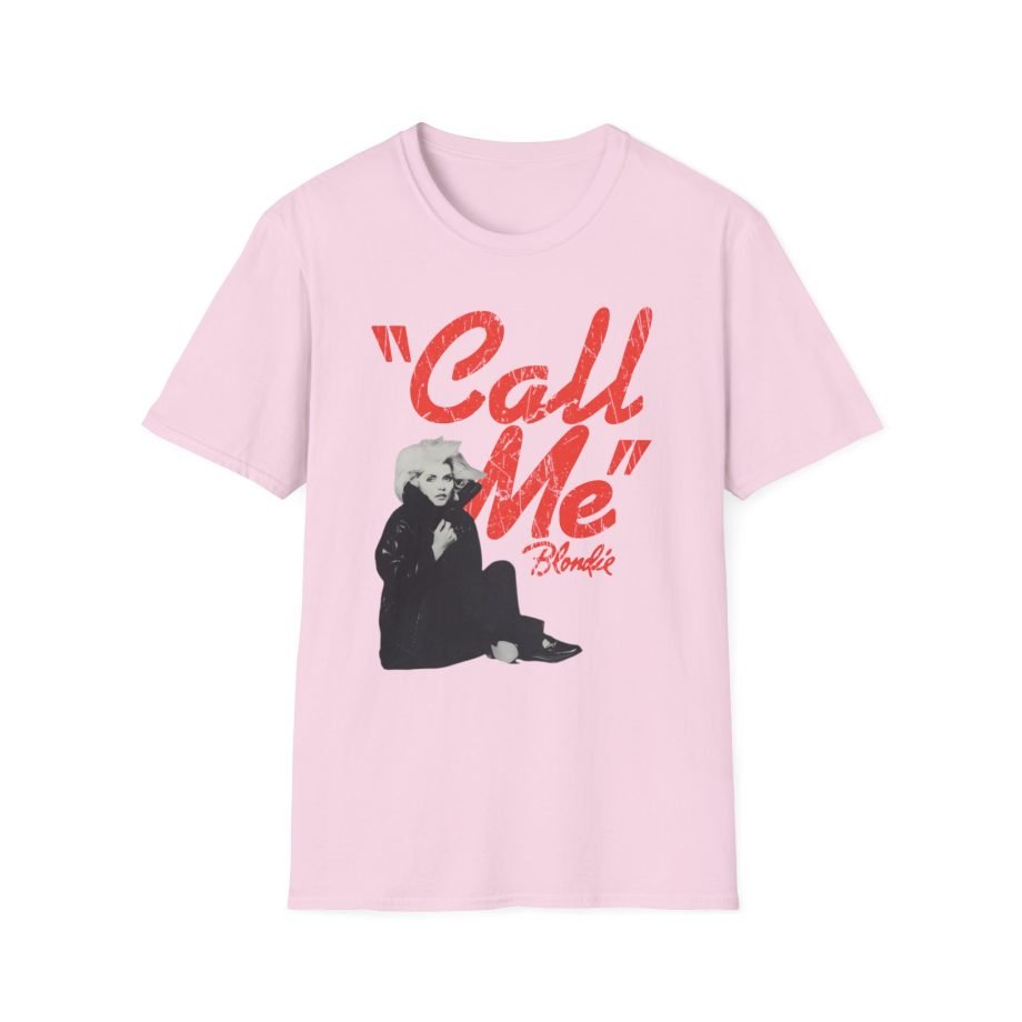 Blondie Call Me Unisex Softstyle T-Shirt