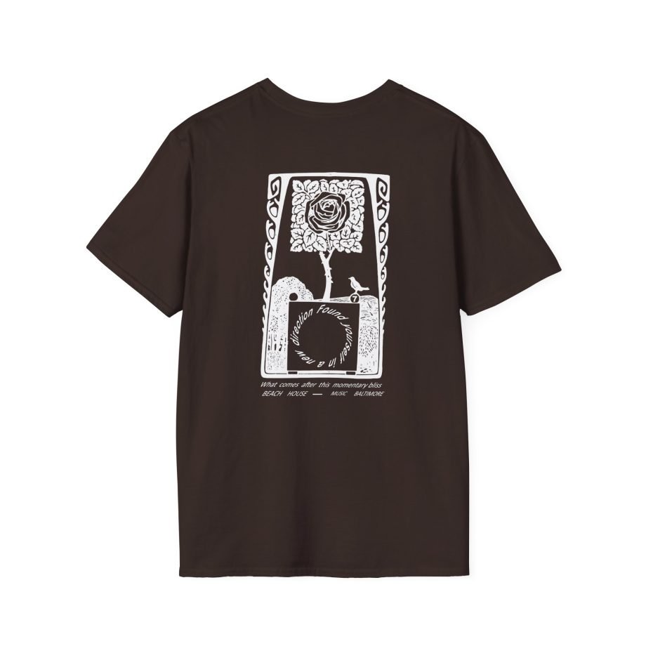 Beach House rose Unisex Softstyle T-Shirt