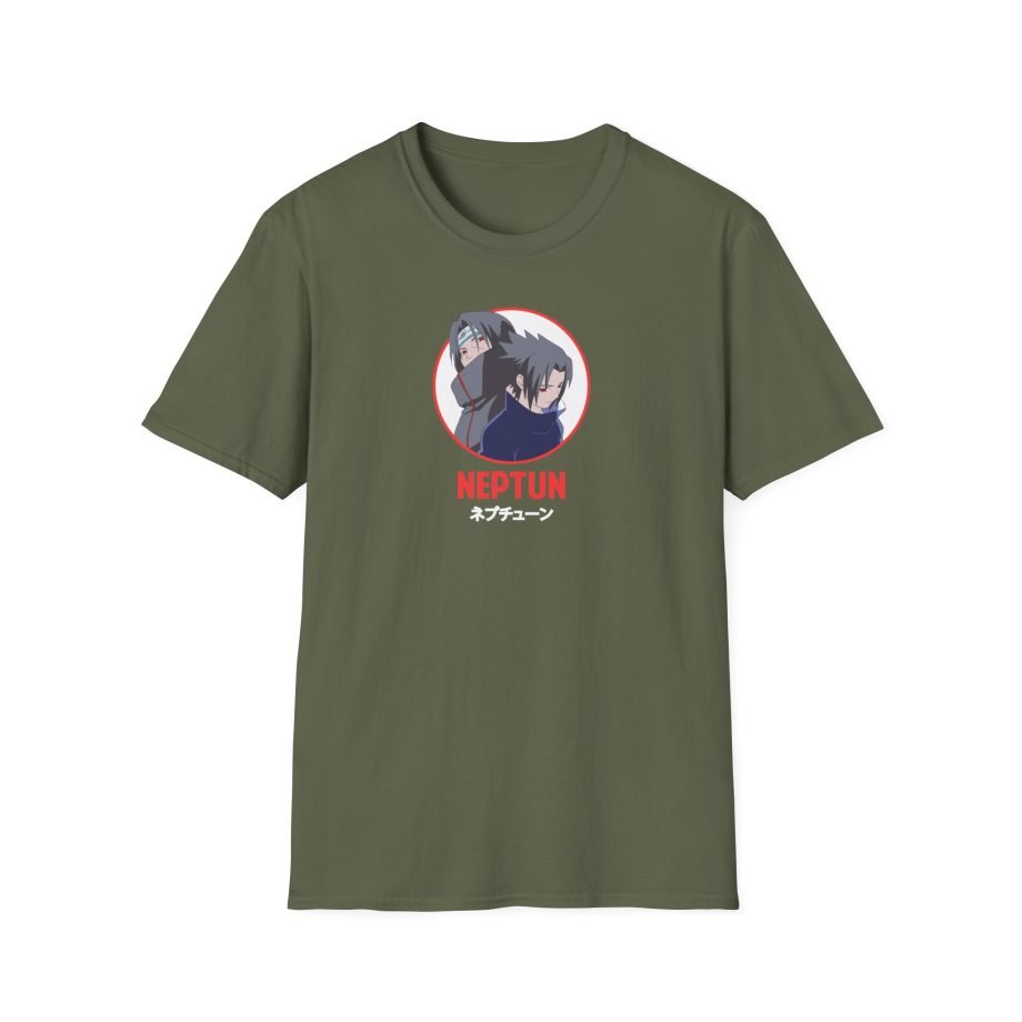 Naruto Sasuke & Itachi Unisex Softstyle T-Shirt