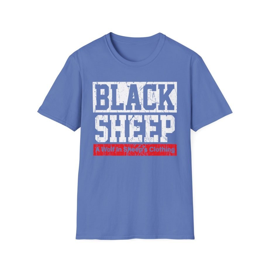 Black Sheep Wolf In Sheep's Unisex Softstyle T-Shirt