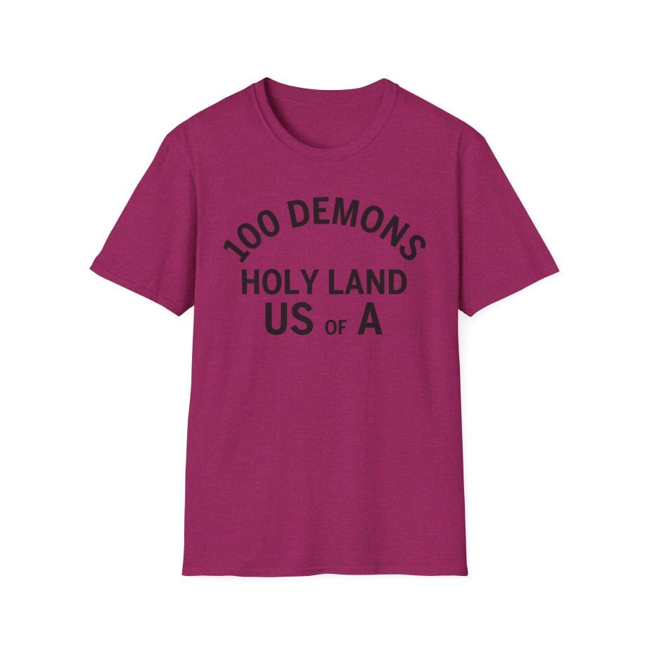 100 Demons Holyland Unisex Softstyle T-Shirt