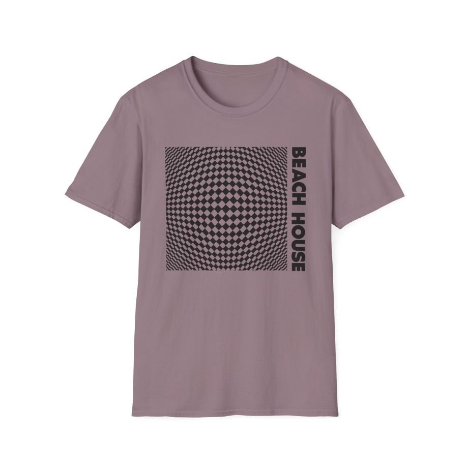 Beach House 7 Op Art Unisex Softstyle T-Shirt