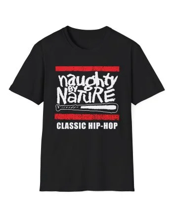 Naughty by Nature Classic Naughty Hip-hop Unisex Softstyle T-Shirt