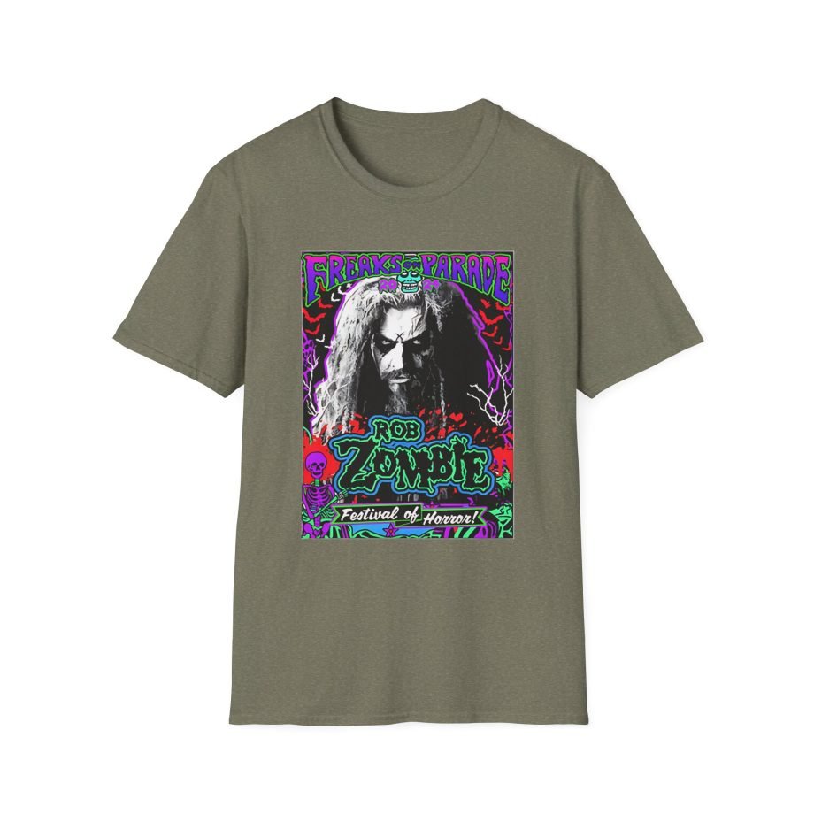 Rob Zombie Festival of Horror Itin Unisex Softstyle T-Shirt