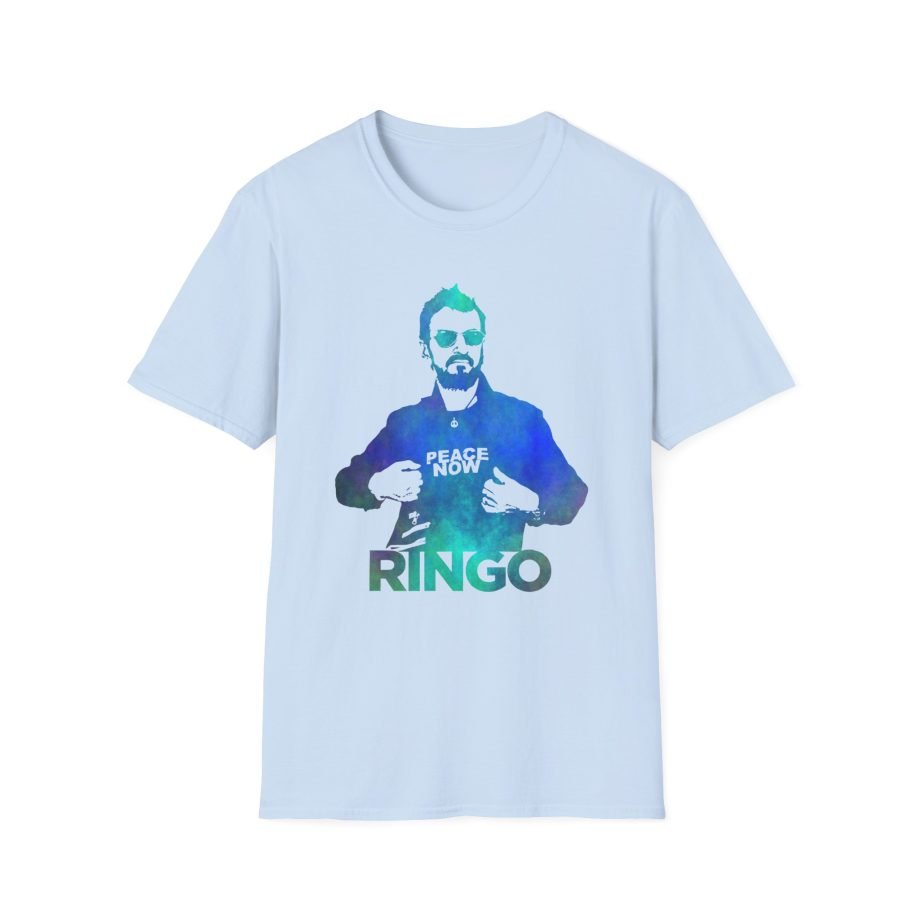 Ringo Starr Peace Now Mint Unisex Softstyle T-Shirt