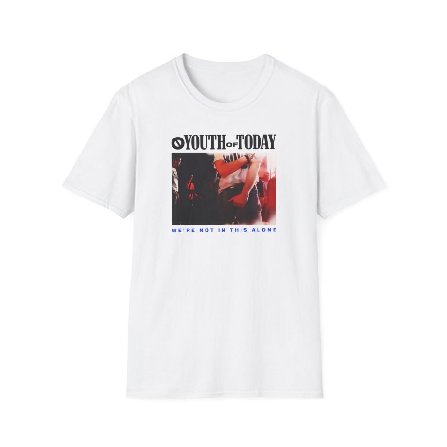 Youth of Today We're Not In This Alone Unisex Softstyle T-Shirt
