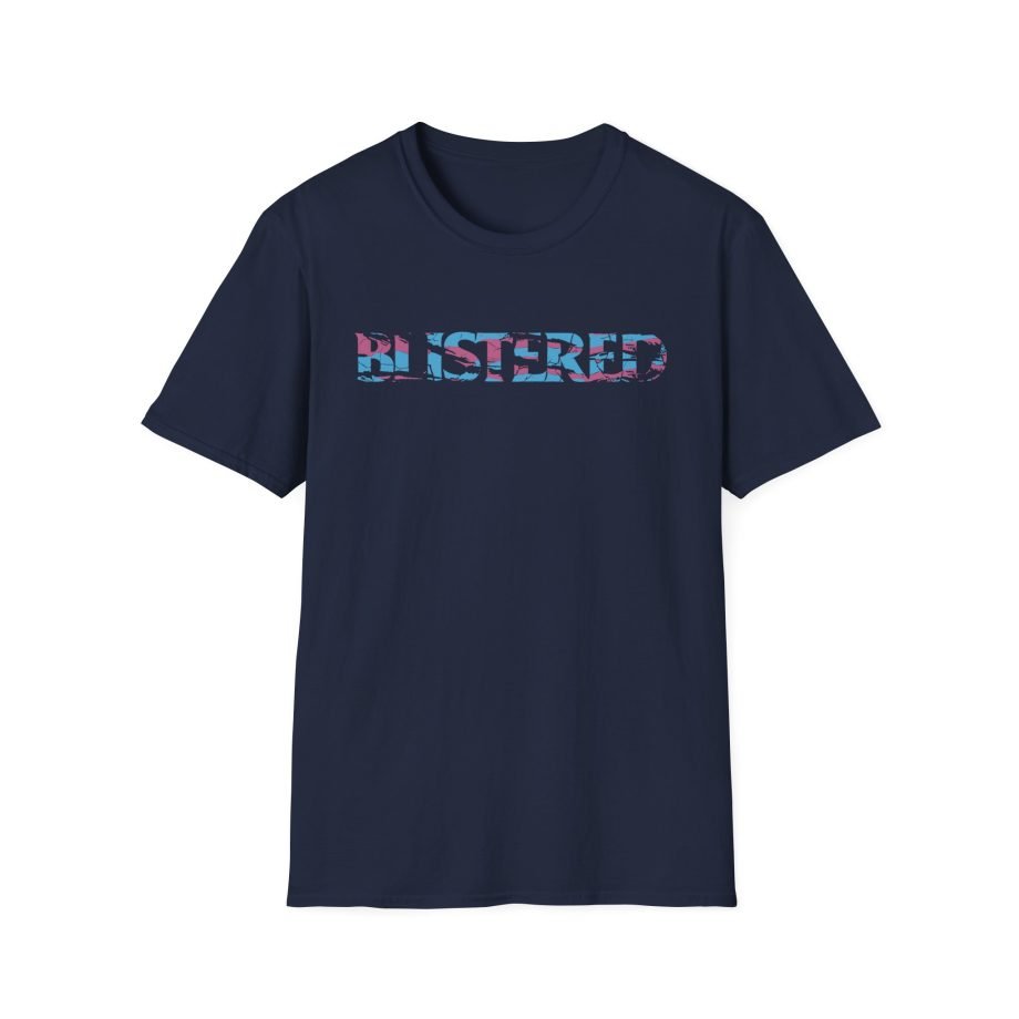 Blistered Camo Samurai Unisex Softstyle T-Shirt
