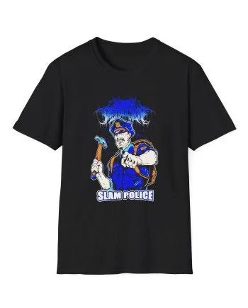 Within Destruction Slam Police Unisex Softstyle T-Shirt