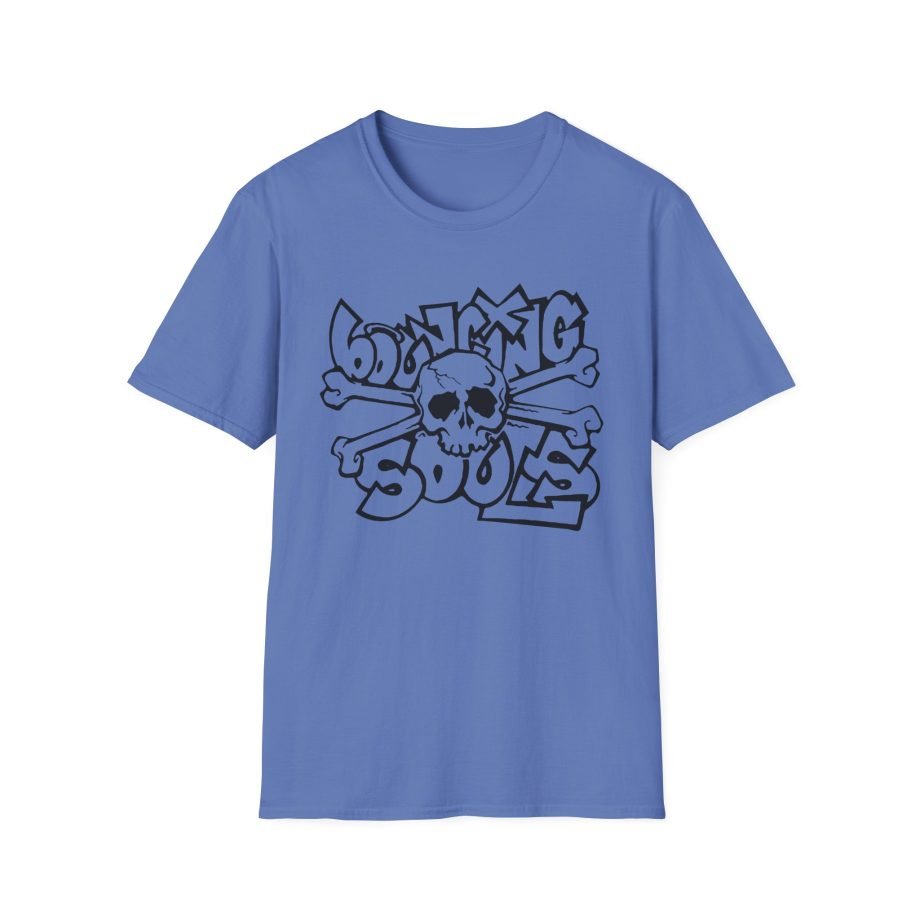 The Bouncing Souls Skull And Crossbones Unisex Softstyle T-Shirt