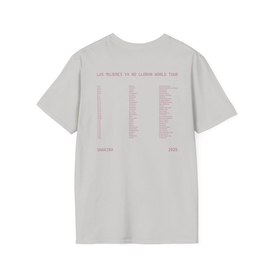 Shakira LMYNL World Tour Unisex Softstyle T-Shirt
