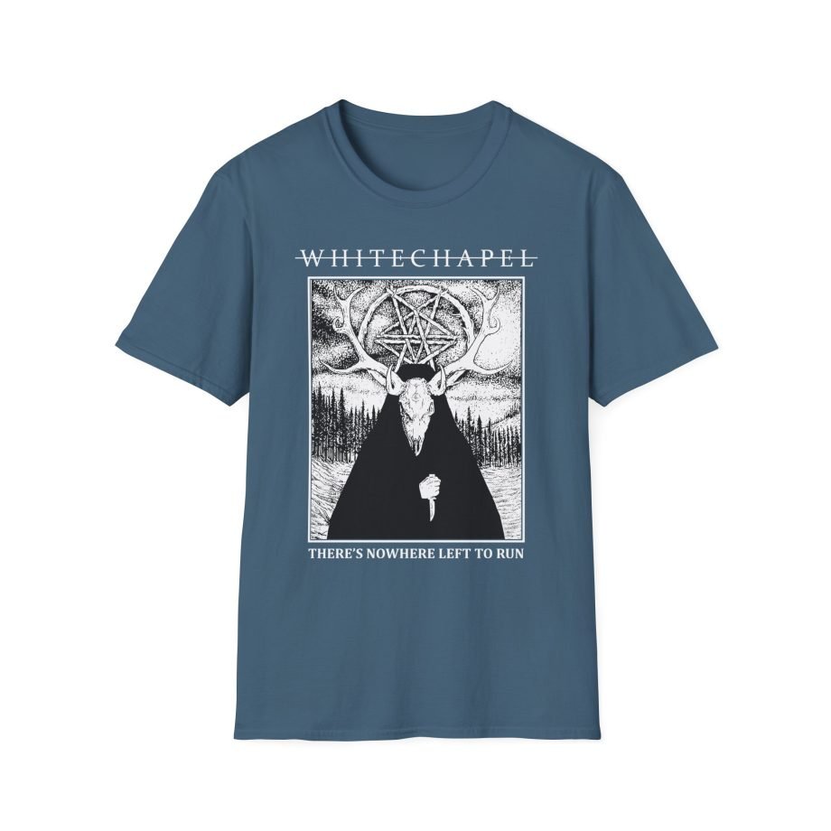 Whitechapel Deer Demon Oil Unisex Softstyle T-Shirt