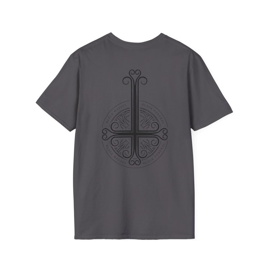 Mercyful Fate Black on Black Cross Unisex Softstyle T-Shirt