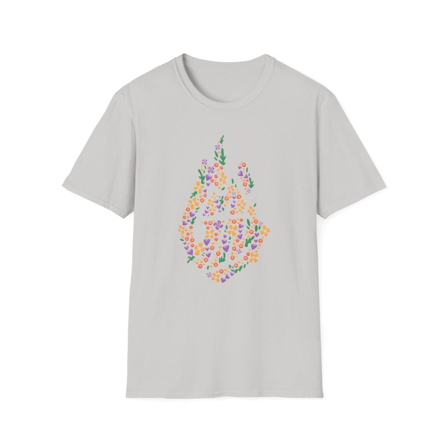 Good Mythical Morning Floral Flame unisex softstyle t-shirt