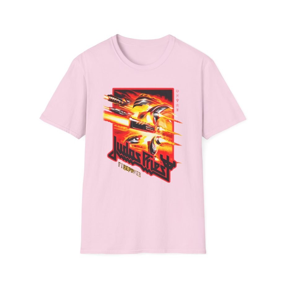 Judas Priest Firepower Figures Unisex Softstyle T-Shirt