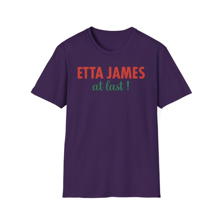 Etta James at Last Unisex Softstyle T-Shirt