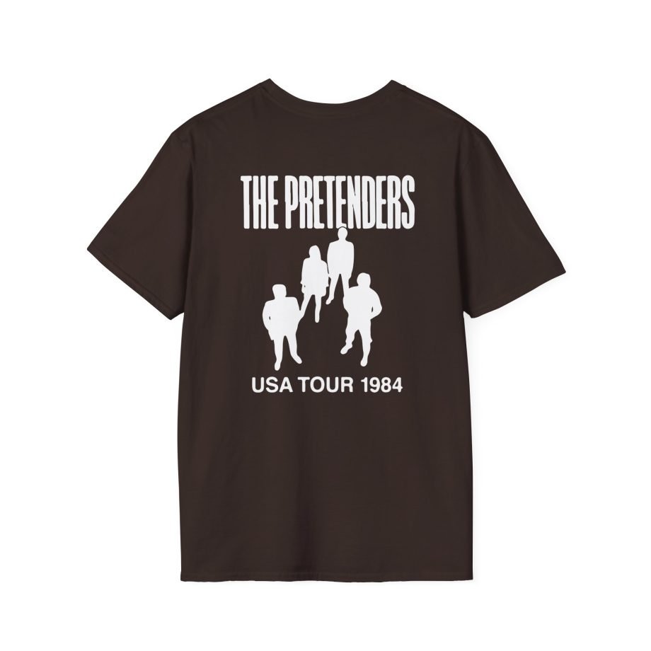 1984 the Pretenders Tour Unisex Softstyle T-Shirt