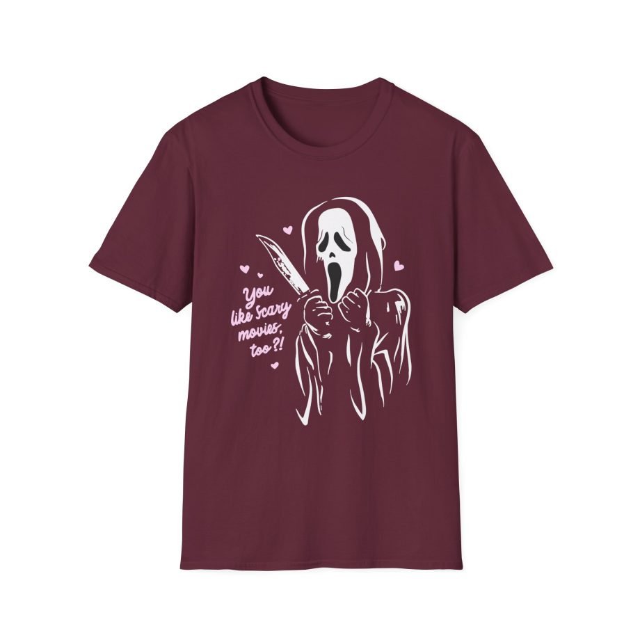 Ghostface You Like Scary Movies Too? Unisex Softstyle T-Shirt