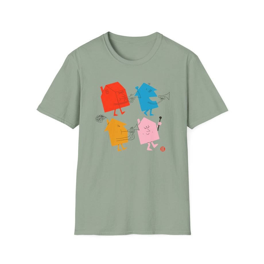 Hslot 4 Houses Unisex Softstyle T-Shirt